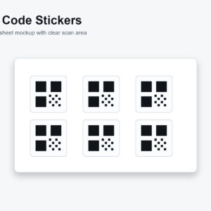QR Code Stickers