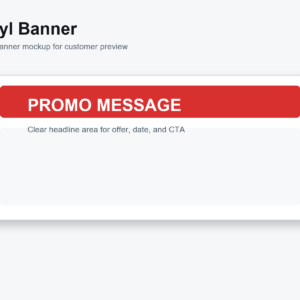 Vinyl Banner