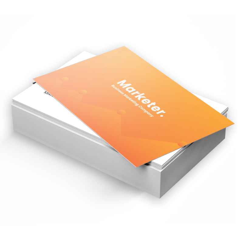 Printed business cards